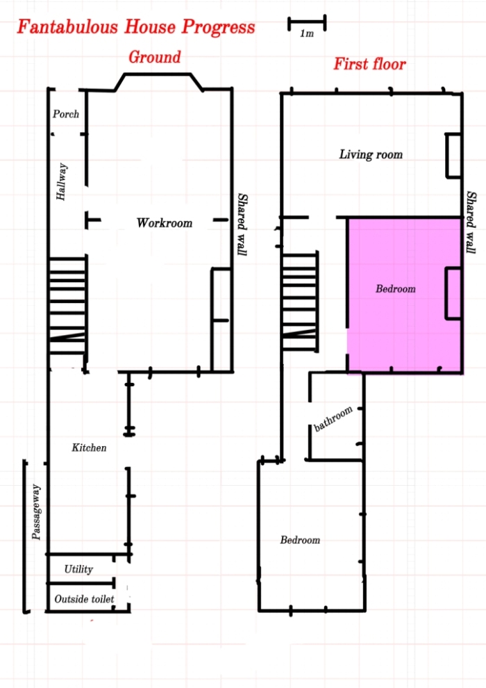 house plan middle room
